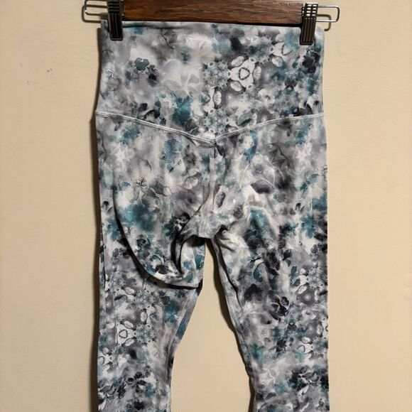 Lululemon Align Pant 28" Kaleidofloral Multi- Size 4 - Picture 3 of 6